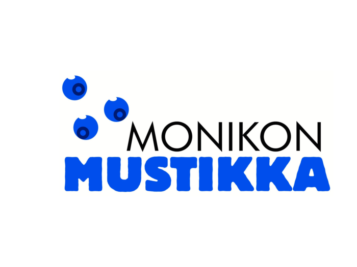 Monikon mustikka -kahvion logo