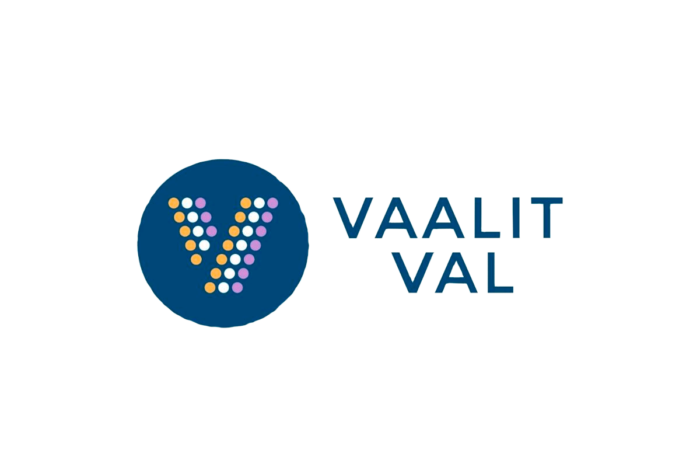 Oikeusministeriön Vaalit.fi -sivuston logo