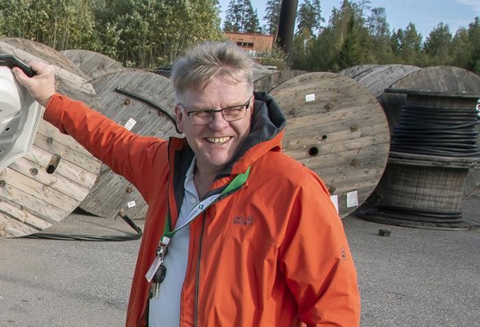 Nurmijärven Sähkön energianeuvoja Jarmo Kauppi.