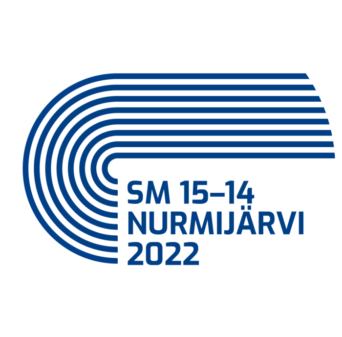 Nuorten yleisurheilun sm-kisojen 2022 logo