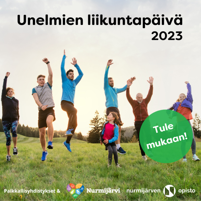 Unelmien liikuntapäivä innostaa kaikenikäisiä liikkumaan.