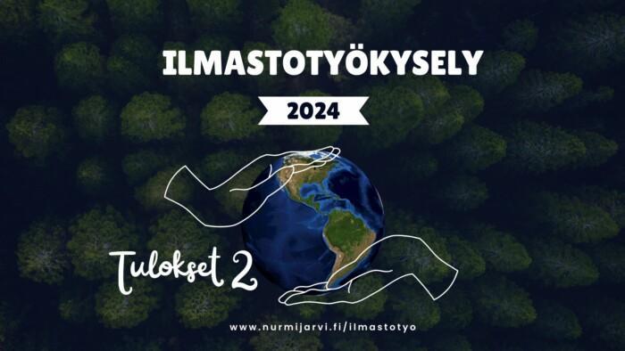 Käset kannattelevat maapalloa tekstien ilmastotyökysely 2024 ja tulokset 2 välissä.